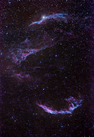 Veil Nebula, from Big Bend National Park